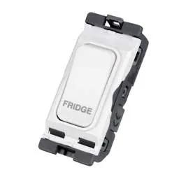 Electrical Lighting Hager Sollysta 20A Double Pole Grid Switch marked Fridge - Electrical Lighting Hager Sollysta 20A Double Pole Grid Switch marked Fridge