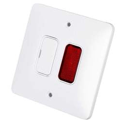 Electrical Lighting Hager Sollysta 13A Unswitched Fuse Unit with Neon - Electrical Lighting Hager Sollysta 13A Unswitched Fuse Unit with Neon