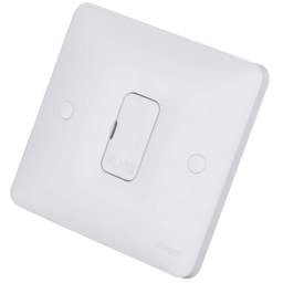 Electrical Lighting Hager Sollysta 13A Unswitched Fused Spur White - Electrical Lighting Hager Sollysta 13A Unswitched Fused Spur White