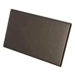 hamilton Hamilton 2 Gang Blank Plate Screwless Bronze - hamilton Hamilton 2 Gang Blank Plate Screwless Bronze