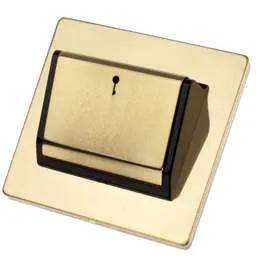hamilton Hamilton Hotel Key Card Switch Black Insert Polished Brass - hamilton Hamilton Hotel Key Card Switch Black Insert Polished Brass