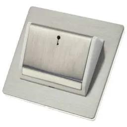 hamilton Hamilton Hotel Key Card Switch White Insert Stainless Steel - hamilton Hamilton Hotel Key Card Switch White Insert Stainless Steel