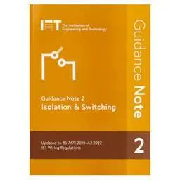 Electrical Lighting IET Guidance Note 2: Isolation & Switching 9th Edition - Electrical Lighting IET Guidance Note 2: Isolation & Switching 9th Edition