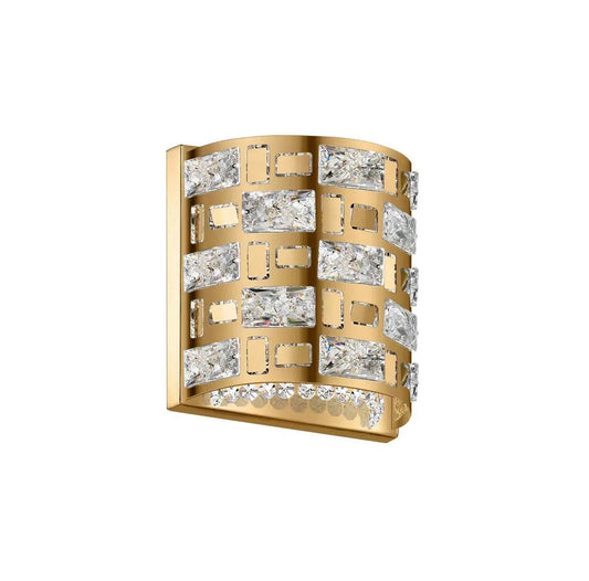 impex Impex CFH1811/02/WB/G Lola 2 Light Wall Light Gold Crystal - impex Impex CFH1811/02/WB/G Lola 2 Light Wall Light Gold Crystal