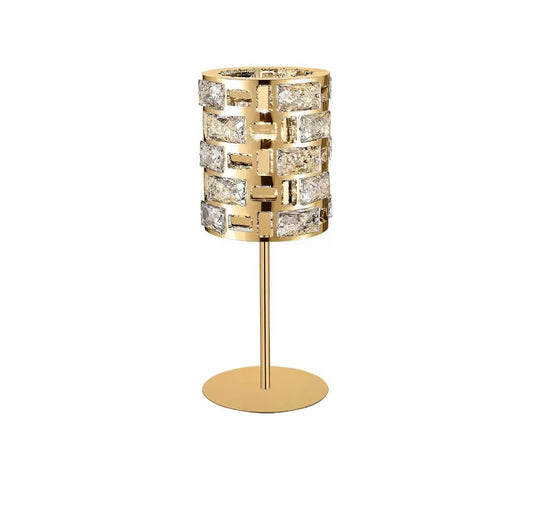 impex Impex Lola CFH1811/TL/G | Gold Crystal Table Lamp - impex Impex Lola CFH1811/TL/G | Gold Crystal Table Lamp