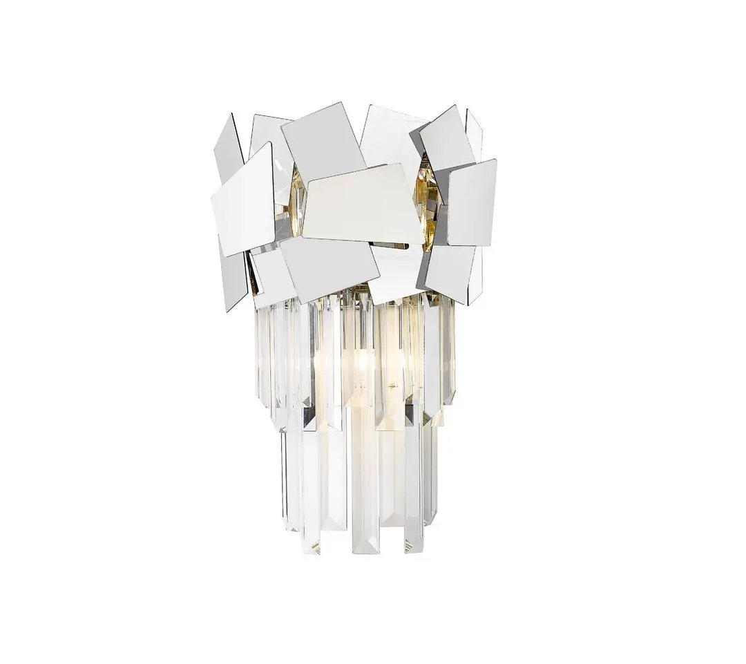 impex Impex CFH1929/02/WB/CH | Chrome Crystal Wall Light | 2 Light - impex Impex CFH1929/02/WB/CH | Chrome Crystal Wall Light | 2 Light