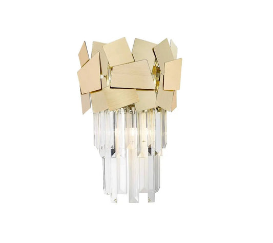 impex Impex CFH1929/02/WB/G Celine 2 Light Wall Light Gold Crystal - impex Impex CFH1929/02/WB/G Celine 2 Light Wall Light Gold Crystal