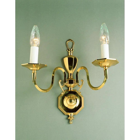 impex Impex BF19180/02/WB Ghent Brass Wall Bracket - impex Impex BF19180/02/WB Ghent Brass Wall Bracket