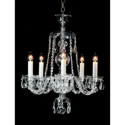impex Impex CB125246/05 Kladno Crystal Chandelier - impex Impex CB125246/05 Kladno Crystal Chandelier
