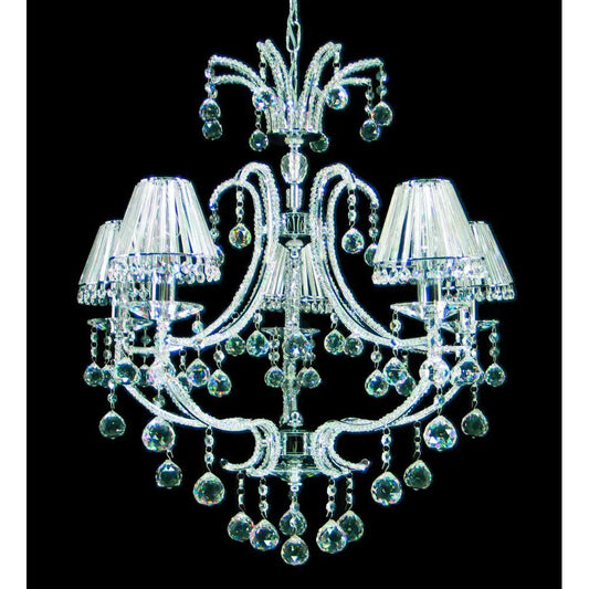 impex Impex CF06691/05/CH Perpignan Lead Crystal Beaded - impex Impex CF06691/05/CH Perpignan Lead Crystal Beaded