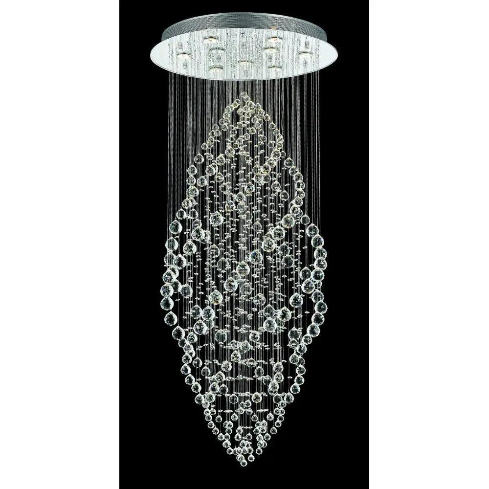 impex Impex CF110281/09/CH Madrid Modern 9 Light Chrome - impex Impex CF110281/09/CH Madrid Modern 9 Light Chrome