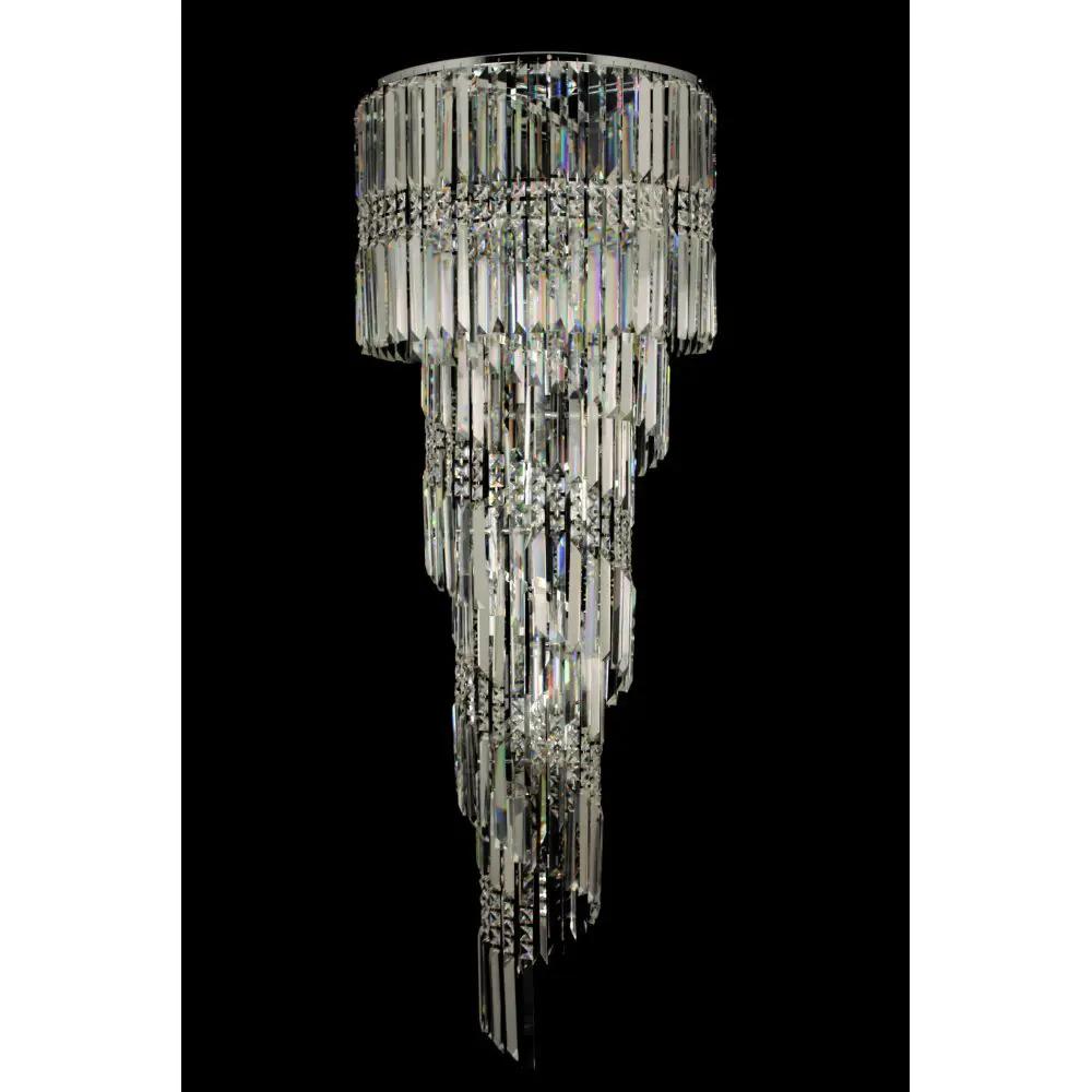 impex Impex CF112024/14/CLR/CH Toronto Crystal Chrome - impex Impex CF112024/14/CLR/CH Toronto Crystal Chrome