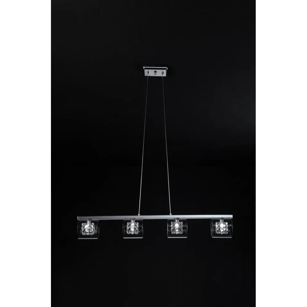 impex Impex CFH211171/04/BAR/CH Sonja Bar Pendant Chrome - impex Impex CFH211171/04/BAR/CH Sonja Bar Pendant Chrome