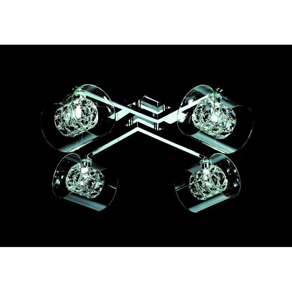impex Impex CFH211171/04/PL/CH Sonja Chrome Flush Crystal - impex Impex CFH211171/04/PL/CH Sonja Chrome Flush Crystal