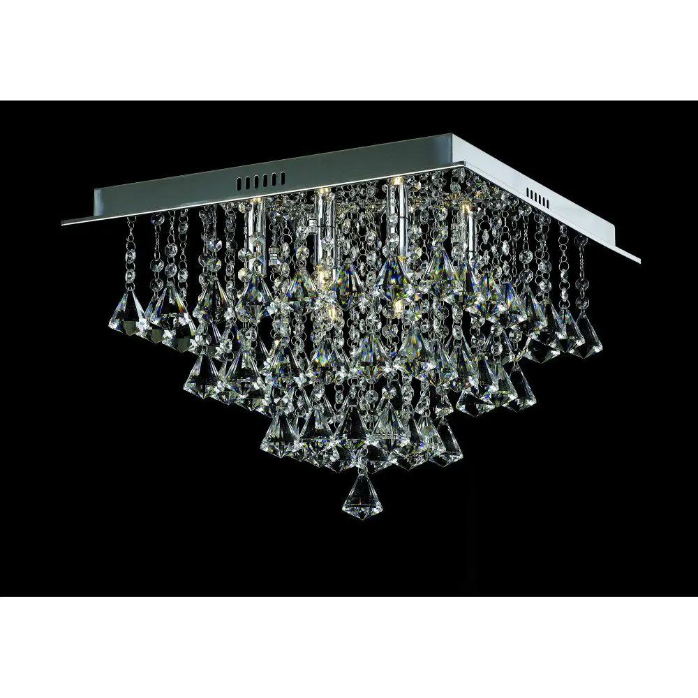 impex Impex CFH301171/06/PL/CH Parma Square Small Flush - impex Impex CFH301171/06/PL/CH Parma Square Small Flush