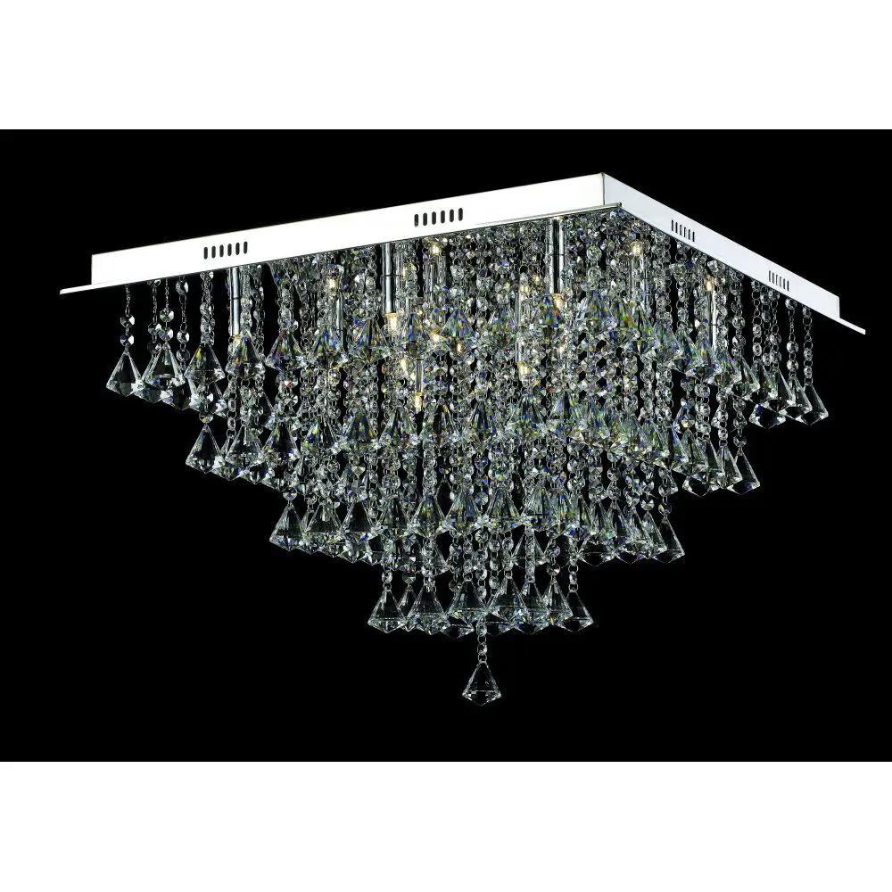 impex Impex CFH301171/12/PL/CH Parma Square Large Flush - impex Impex CFH301171/12/PL/CH Parma Square Large Flush