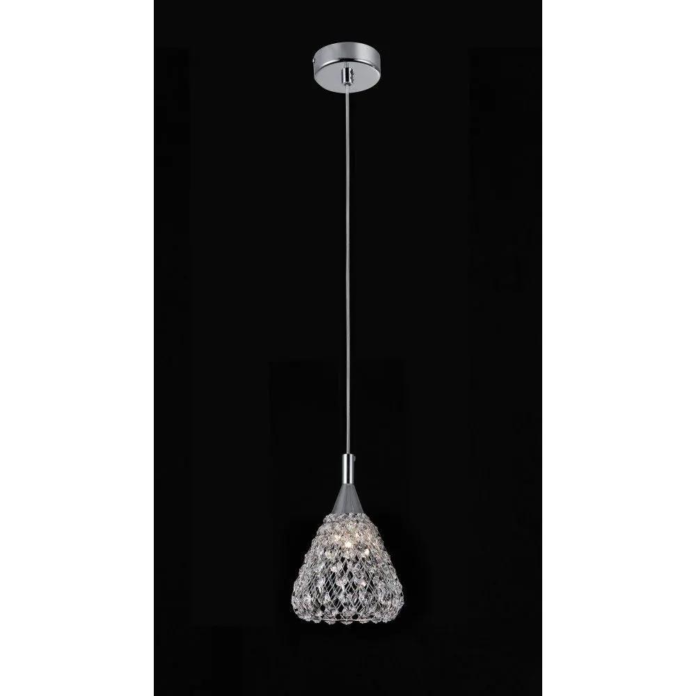 impex Impex CFH501131/01/CH Simone Pendant Crystal Chrome - impex Impex CFH501131/01/CH Simone Pendant Crystal Chrome