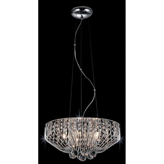 impex Impex CFH508052/05/CH Carlo 5 Light Crystal Chrome - impex Impex CFH508052/05/CH Carlo 5 Light Crystal Chrome