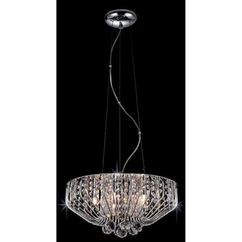 impex Impex CFH508052/05/CH Carlo 5 Light Crystal Chrome - impex Impex CFH508052/05/CH Carlo 5 Light Crystal Chrome