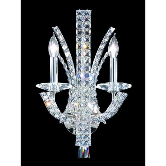impex Impex CO012092/02/WB/CH Eclipse 2 Light Wall Light Crystal Chrome - impex Impex CO012092/02/WB/CH Eclipse 2 Light Wall Light Crystal Chrome