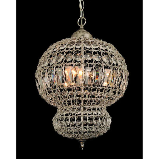 impex Impex CO812161/03/SN Morocco Double Crystal Basket - impex Impex CO812161/03/SN Morocco Double Crystal Basket