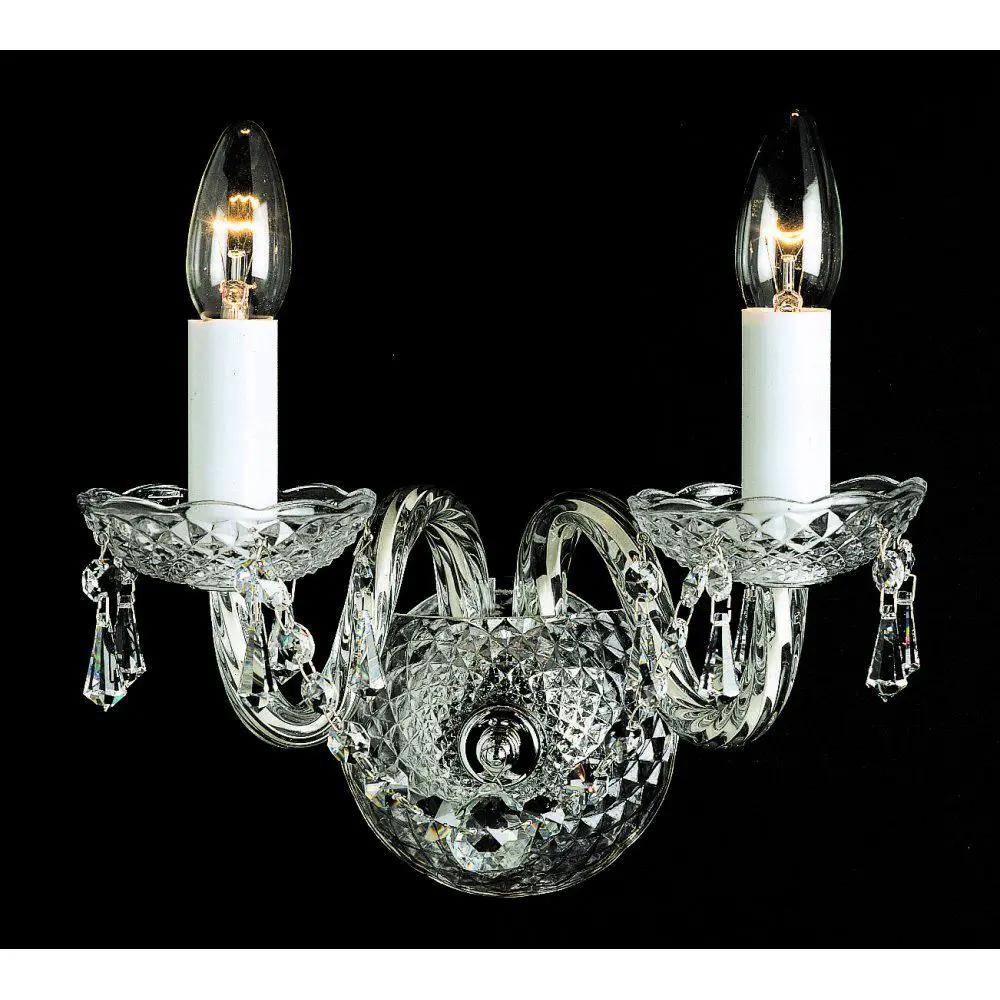 impex Impex CP00021/02/WB/CH Modra Crystal Trimmed Wall - impex Impex CP00021/02/WB/CH Modra Crystal Trimmed Wall