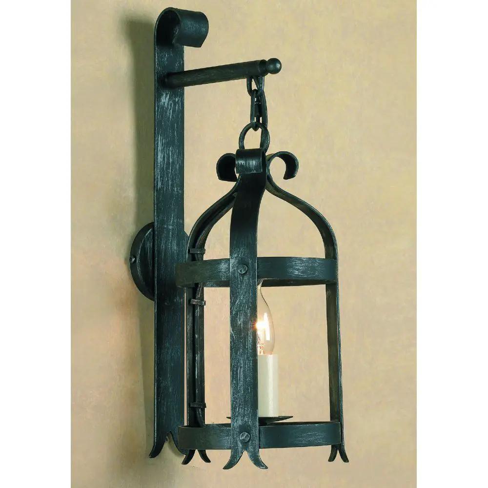impex Impex SMRRV00006/ABLK Villa 1lt Bracket Lantern Black - impex Impex SMRRV00006/ABLK Villa 1lt Bracket Lantern Black
