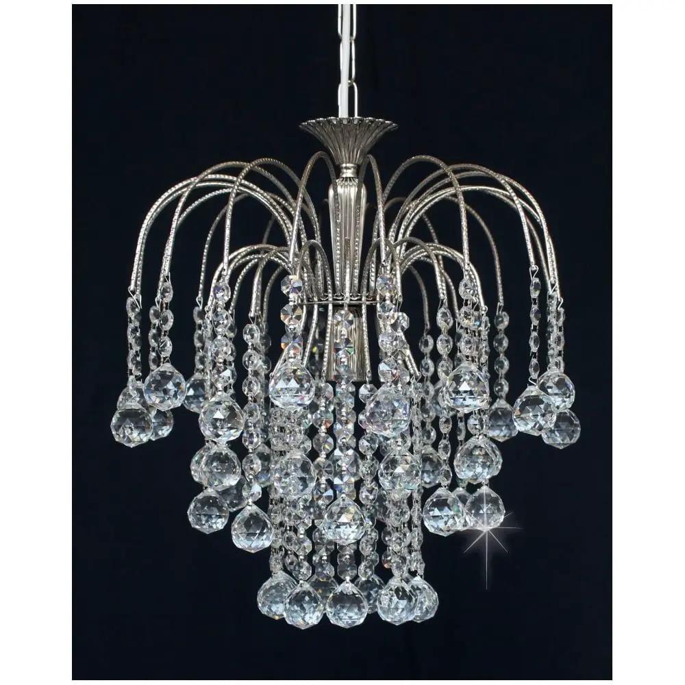 impex Impex ST01800/35/01/N Shower Pendant With Balls Nickel - impex Impex ST01800/35/01/N Shower Pendant With Balls Nickel