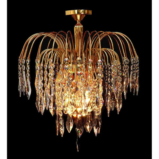 impex Impex ST02000/35/01/PL/G Shower Flush Strass Gold - impex Impex ST02000/35/01/PL/G Shower Flush Strass Gold