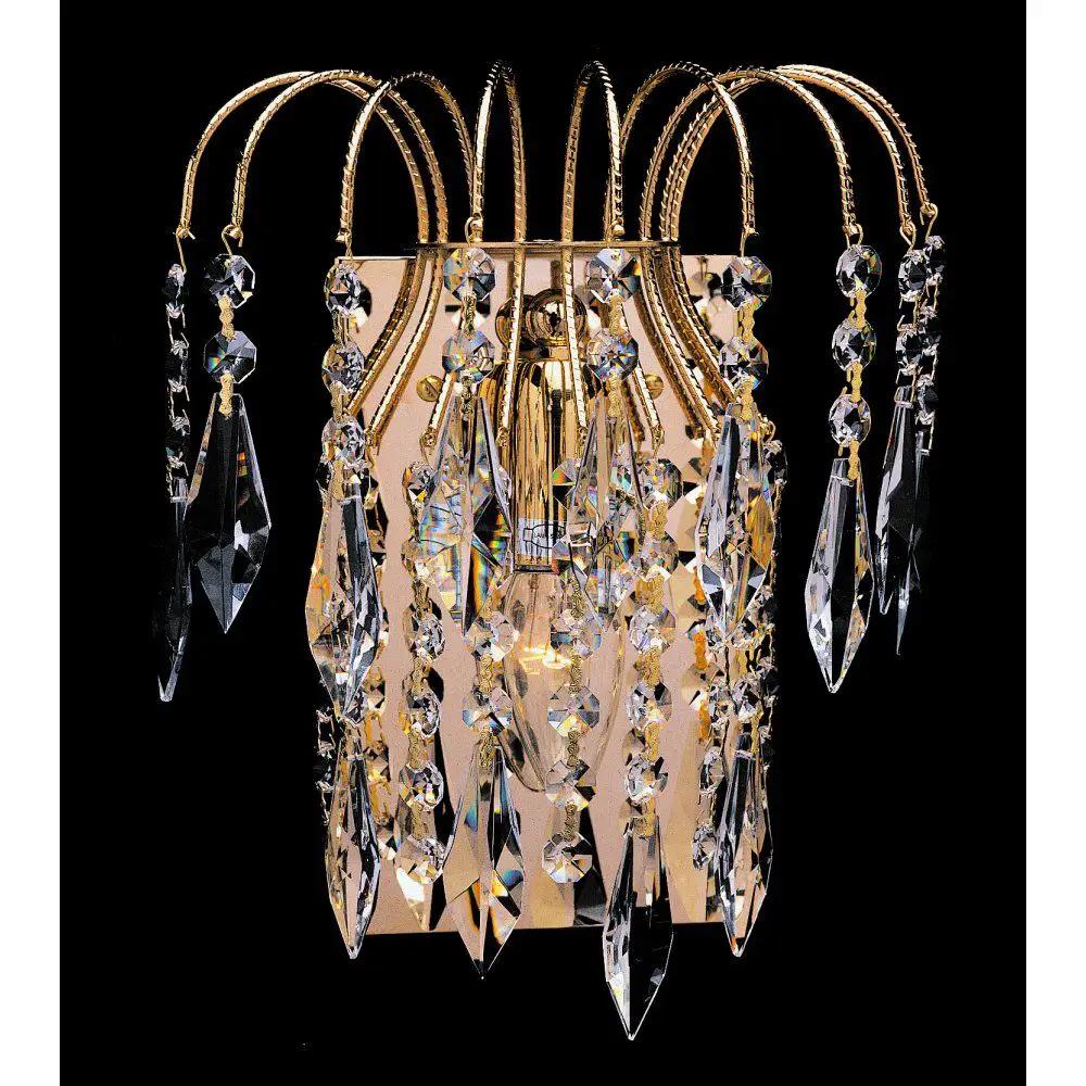 impex Impex ST02000/WB/G Shower Wall Strass Gold Plated - impex Impex ST02000/WB/G Shower Wall Strass Gold Plated