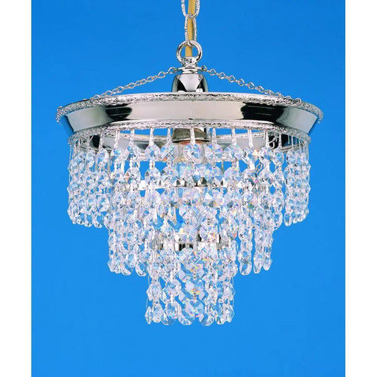 impex Impex ST03072/20/01/N Brunswick 3 Tier Strass Nickel - impex Impex ST03072/20/01/N Brunswick 3 Tier Strass Nickel