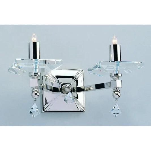 impex Impex STH04054/02/WB/N Capri Optic Crystal Wall Nickel - impex Impex STH04054/02/WB/N Capri Optic Crystal Wall Nickel