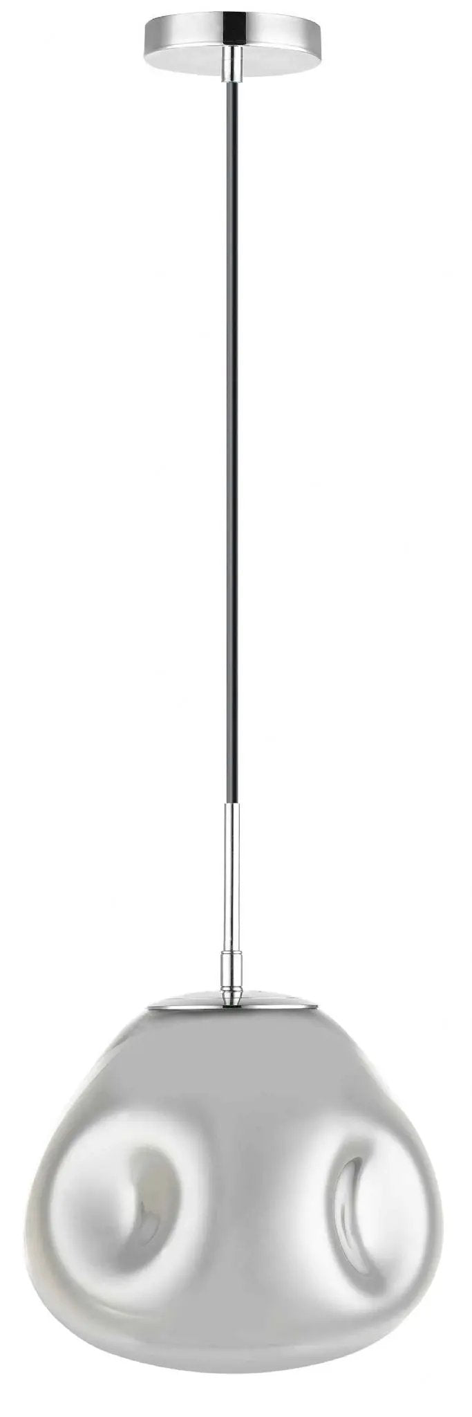 impex Impex PG1808/01/M/CH Nina 1 Light Medium Pendant Chrome - impex Impex PG1808/01/M/CH Nina 1 Light Medium Pendant Chrome