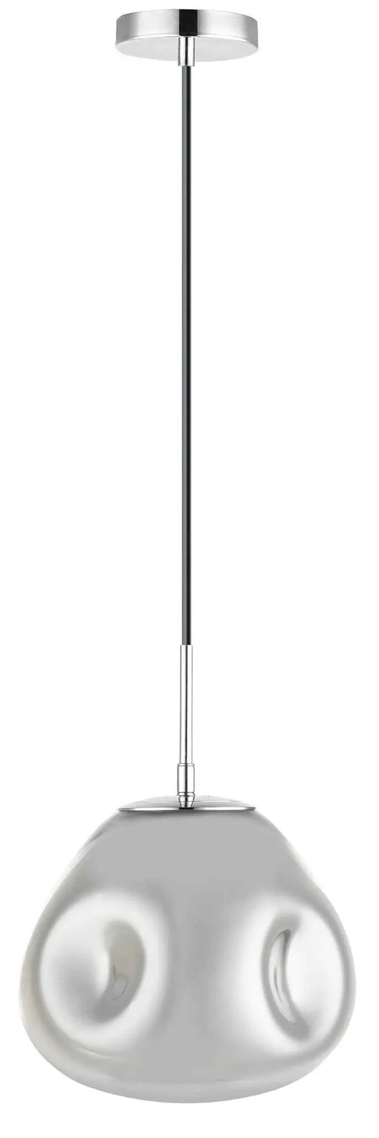 impex Impex PG1808/01/M/CH Nina 1 Light Medium Pendant Chrome - impex Impex PG1808/01/M/CH Nina 1 Light Medium Pendant Chrome