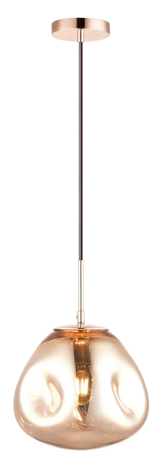 impex Impex PG1808/01/M/G Nina 1 Light Medium Pendant Gold - impex Impex PG1808/01/M/G Nina 1 Light Medium Pendant Gold