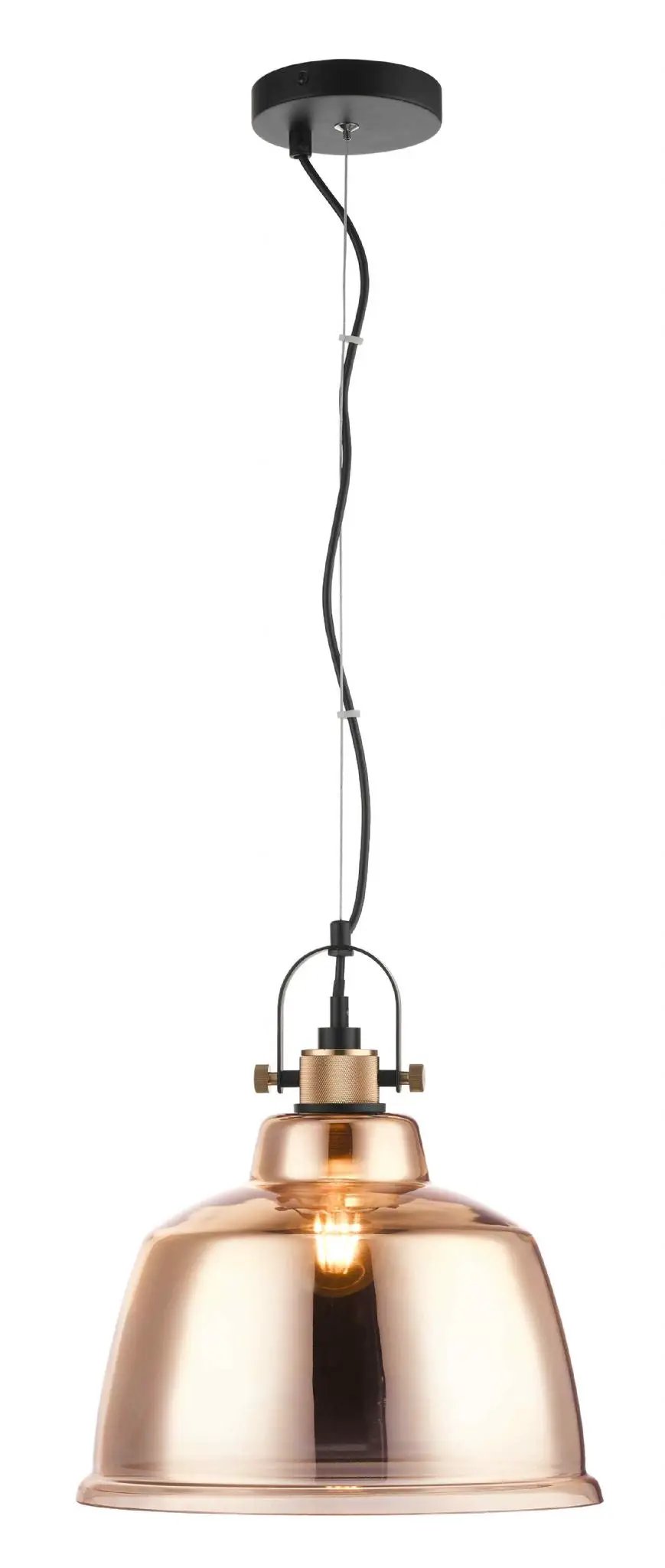 impex Impex PG1810/01/G Ava 1 Light Pendant Gold - impex Impex PG1810/01/G Ava 1 Light Pendant Gold