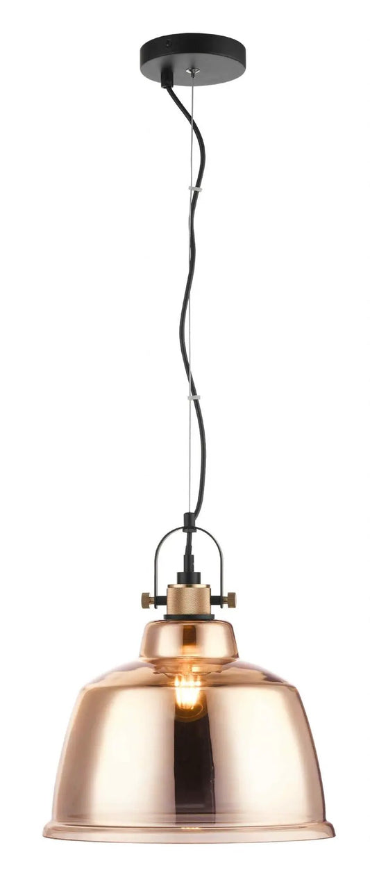 impex Impex PG1810/01/G Ava 1 Light Pendant Gold - impex Impex PG1810/01/G Ava 1 Light Pendant Gold