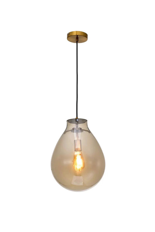 impex Impex PG2004/01/S/CHA Rio 1 Light Small Pendant Champagne Crystal - impex Impex PG2004/01/S/CHA Rio 1 Light Small Pendant Champagne Crystal