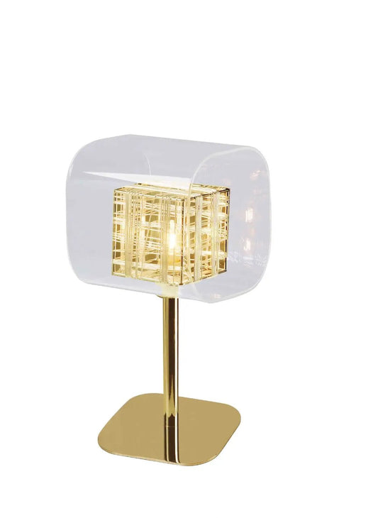 impex Impex PGH01515/01/TL/G Avignon 1 Light Table Lamp Gold Crystal - impex Impex PGH01515/01/TL/G Avignon 1 Light Table Lamp Gold Crystal