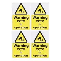 label sign Industrial Signs Warning CCTV In Operation Labels (Sheet of 4) - label sign Industrial Signs Warning CCTV In Operation Labels (Sheet of 4)