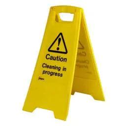 label sign Industrial Signs 'Caution Cleaning in Progress' Free Standing Floor Sign - label sign Industrial Signs 'Caution Cleaning in Progress' Free Standing Floor Sign