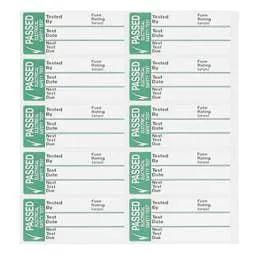 label sign Industrial Signs 35mm x 15mm Passed Electrical Safety Test Label (Pack of 50) - label sign Industrial Signs 35mm x 15mm Passed Electrical Safety Test Label (Pack of 50)
