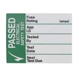 label sign Industrial Signs 42.5mm x 32.5mm Passed Electrical Safety Test Label (Roll of 250) - label sign Industrial Signs 42.5mm x 32.5mm Passed Electrical Safety Test Label (Roll of 250)
