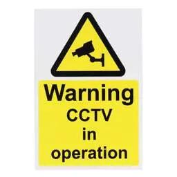 label sign Industrial Signs Warning CCTV In Operation Rigid Sign - label sign Industrial Signs Warning CCTV In Operation Rigid Sign