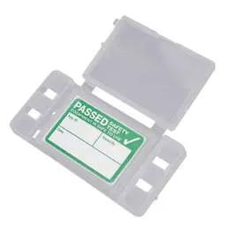 label sign Kewtech Label Protectors with Clips (Pack of 50) - label sign Kewtech Label Protectors with Clips (Pack of 50)