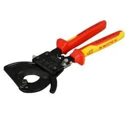 pliers and cutters Knipex 250mm Ratchet Cable Cutters - pliers and cutters Knipex 250mm Ratchet Cable Cutters