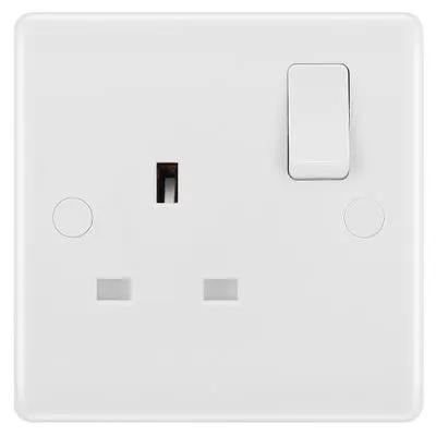 Electrical Lighting BG 13A 1 Gang Double Pole Socket Outlet 821DP - Electrical Lighting BG 13A 1 Gang Double Pole Socket Outlet 821DP