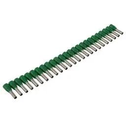 Bootlace Ferrals Legrand 6mm Single Ferrules in Strips Green (Pack of 250) - Bootlace Ferrules Bootlace Ferrals Legrand 6mm Single Ferrules in Strips Green (Pack of 250) Bootlace Ferrules