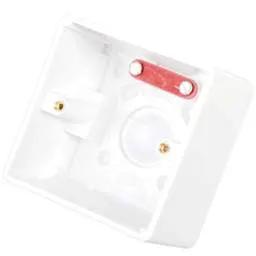 PATRESS BOX Legrand 1 Gang 47mm Pattress Back Box White - PATRESS BOX Legrand 1 Gang 47mm Pattress Back Box White