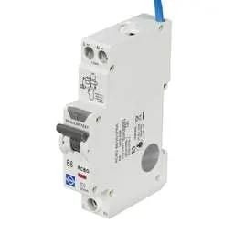 Electrical Lighting Lewden 6A 1P+N 1 Module B Curve 6kA 30mA Type A RCBO - Electrical Lighting Lewden 6A 1P+N 1 Module B Curve 6kA 30mA Type A RCBO